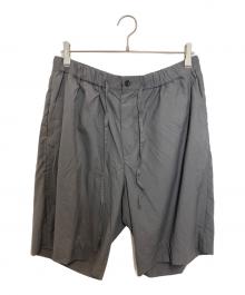 Graphpaper（グラフペーパー）の古着「Fine Wool Tropical Easy Shorts」｜グレー