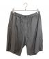 Graphpaper（グラフペーパー）の古着「Fine Wool Tropical Easy Shorts」｜グレー