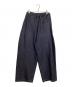 SAGE NATION (セイジ ネーション) DENIM BOX PLEAT TROUSER インディゴ サイズ:S：35000円