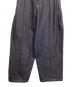 中古・古着 SAGE NATION (セイジ ネーション) DENIM BOX PLEAT TROUSER インディゴ サイズ:S：35000円