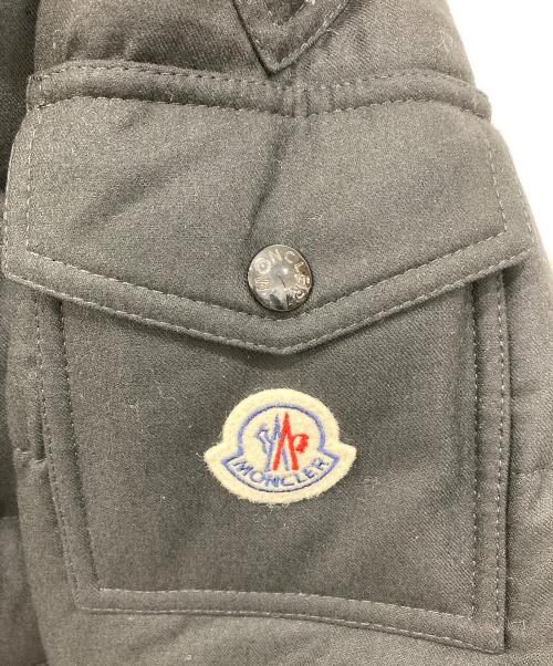MONCLER（モンクレール）MONCLER (モンクレール) MONTGENEVRE(モンジュネーブル)ダウンジャケット ブラック サイズ:1の古着・服飾アイテム