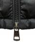 中古・古着 MONCLER (モンクレール) CARDIGAN TRICOT ニット切替ダウンジャケット ブラック サイズ:S：60000円