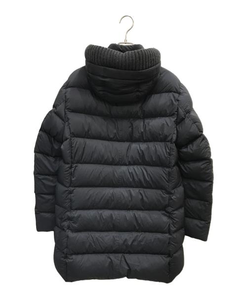 HERNO（ヘルノ）HERNO (ヘルノ) LEGEND ウォーターレペレントストレッチライトナイロンN-3Bダウンコート ブラック サイズ:44の古着・服飾アイテム