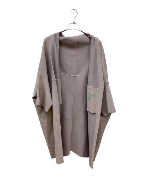 HAVEL studio（ハーヴェル スタジオ）HAVEL studio (ハーヴェル スタジオ) リラックスニットコート ライトピンク サイズ:38の古着・服飾アイテム