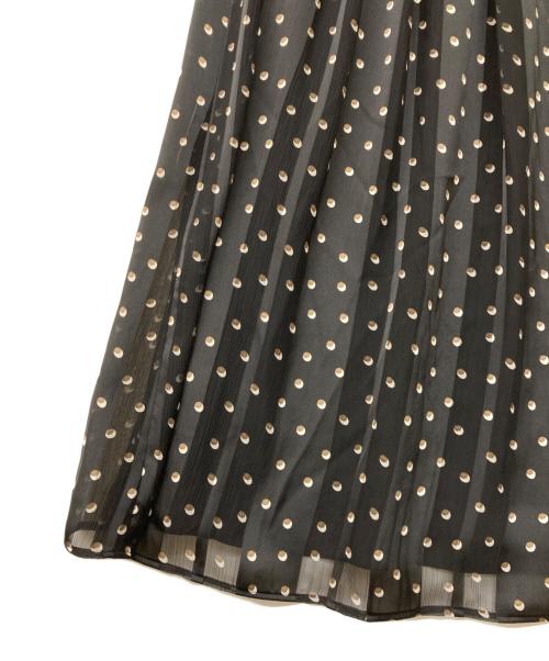 theory luxe（セオリーリュクス）theory luxe (セオリーリュクス) SHEER STRIPE PRINT MEE ブラック サイズ:40の古着・服飾アイテム