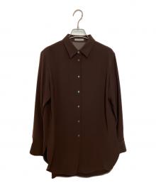 theory luxe（セオリーリュクス）の古着「シャツ」｜ブラウン