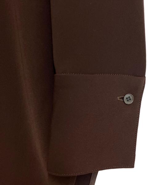 theory luxe（セオリーリュクス）theory luxe (セオリーリュクス) シャツ ブラウン サイズ:38の古着・服飾アイテム