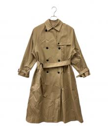 MICA&DEAL（マイカアンドディール）の古着「60/2ギャバトレンチ」｜ベージュ