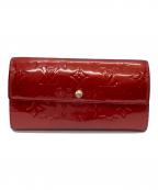 LOUIS VUITTONルイ ヴィトン）の古着「長財布」｜レッド