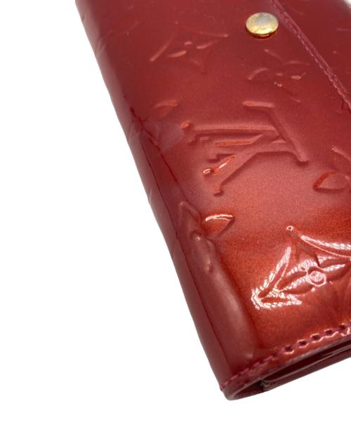 LOUIS VUITTON（ルイ ヴィトン）LOUIS VUITTON (ルイ ヴィトン) 長財布 レッドの古着・服飾アイテム