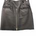 中古・古着 ALEXANDER WANG (アレキサンダーワン) レザースカート ブラック サイズ:2：9000円