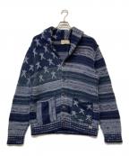 Denim & Supply Ralph Laurenデニム＆サプライ ラルフローレン）の古着「アメリカーナコットンカーディガン」｜ネイビー