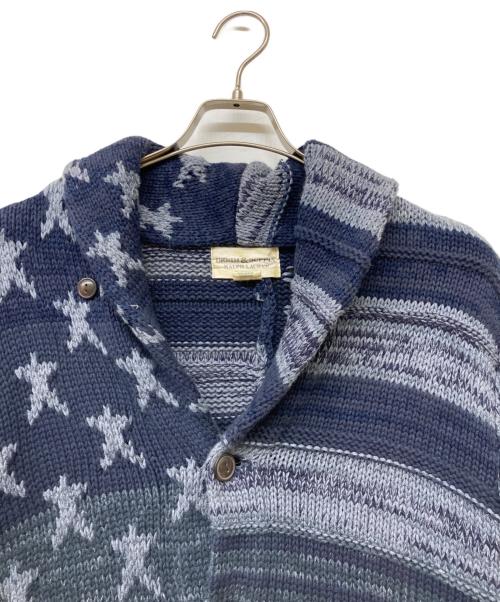 Denim & Supply Ralph Lauren（デニム＆サプライ ラルフローレン）DENIM & SUPPLY RALPH LAUREN (デニム＆サプライ ラルフローレン) アメリカーナコットンカーディガン ネイビー サイズ:sizeMの古着・服飾アイテム