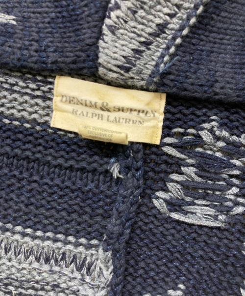 Denim & Supply Ralph Lauren（デニム＆サプライ ラルフローレン）DENIM & SUPPLY RALPH LAUREN (デニム＆サプライ ラルフローレン) アメリカーナコットンカーディガン ネイビー サイズ:sizeMの古着・服飾アイテム