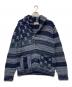 DENIM & SUPPLY RALPH LAUREN（デニム＆サプライ ラルフローレン）の古着「アメリカーナコットンカーディガン」｜ネイビー