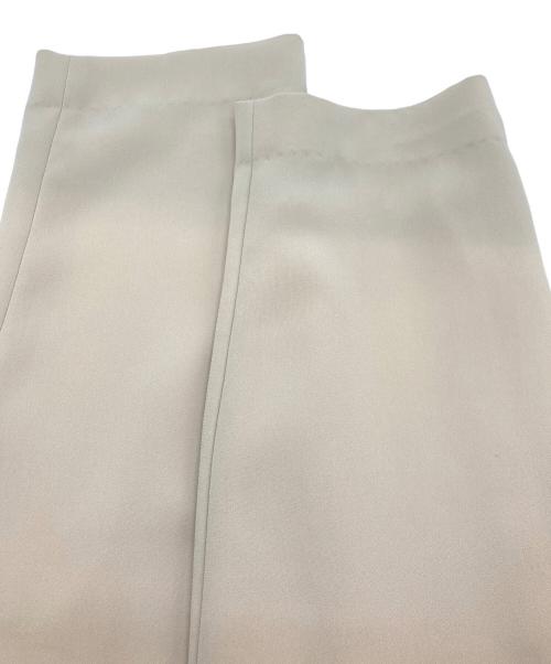 1er Arrondissement（プルミエ アロンディスモン）1er Arrondissement (プルミエ アロンディスモン) ダブルクロステーパードパンツ アイボリー サイズ:38の古着・服飾アイテム