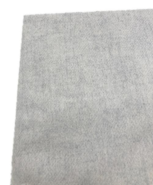 UNITED ARROWS（ユナイテッドアローズ）UNITED ARROWS (ユナイテッドアローズ) ソリッド カシミヤ ストール グレーの古着・服飾アイテム