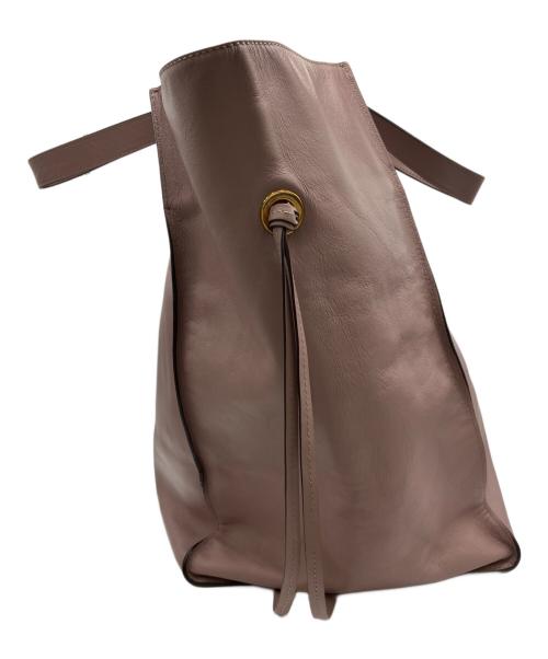 J&M DAVIDSON（ジェイ＆エム デヴィッドソン）J&M DAVIDSON (ジェイ＆エム デヴィッドソン) BELLE トートバッグ ベージュの古着・服飾アイテム