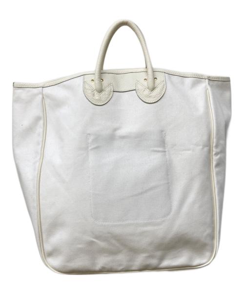 YOUNG & OLSEN The DRYGOODS STORE（ヤングアンドオルセン ザ ドライグッズストア）YOUNG & OLSEN The DRYGOODS STORE (ヤングアンドオルセン ザ ドライグッズストア) キャンバストートバッグ ホワイトの古着・服飾アイテム