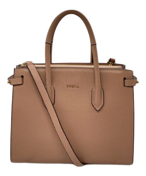 FURLA（フルラ）FURLA (フルラ) 2WAYショルダーバッグ ピンクの古着・服飾アイテム