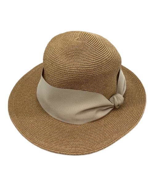 Athena NEW YORK（アシーナニューヨーク）Athena NEW YORK (アシーナニューヨーク) AMACA Camila Hat ナチュラルの古着・服飾アイテム