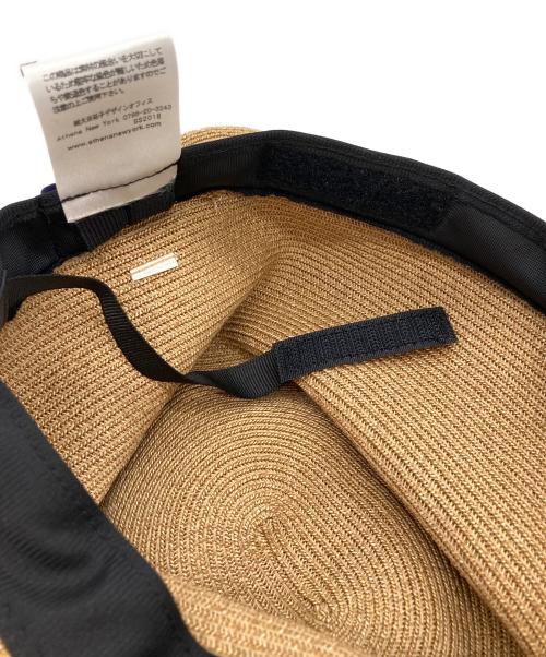 Athena NEW YORK（アシーナニューヨーク）Athena NEW YORK (アシーナニューヨーク) AMACA Camila Hat ナチュラルの古着・服飾アイテム