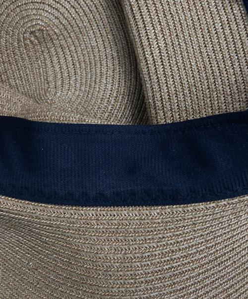 Athena NEW YORK（アシーナニューヨーク）Athena NEW YORK (アシーナニューヨーク) AMACA Camila Hat ナチュラルの古着・服飾アイテム