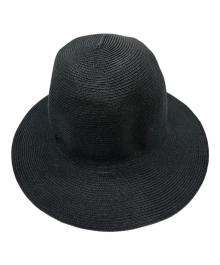 kijima takayuki（キジマタカユキ）の古着「ペーパーハット」｜ブラック