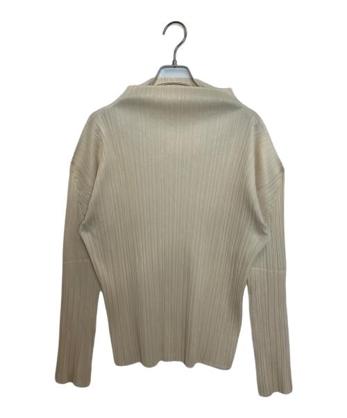 PLEATS PLEASE（プリーツプリーズ）PLEATS PLEASE (プリーツプリーズ) フリルカットソー アイボリー サイズ:4の古着・服飾アイテム