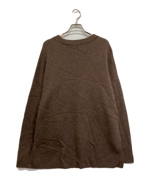 LE PHIL（ル フィル）LE PHIL (ル フィル) ウールカシミアニット ブラウン サイズ:1の古着・服飾アイテム