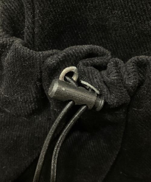 GIUNON（ジウノン）GIUNON (ジウノン) drawstring cargo pants ブラックの古着・服飾アイテム