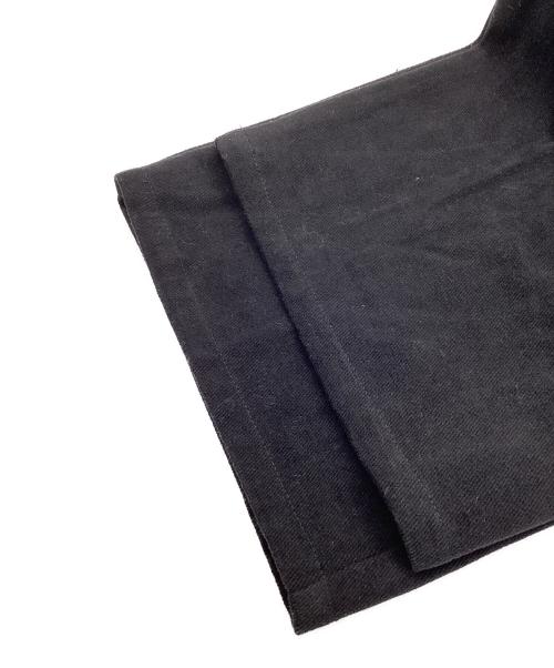 GIUNON（ジウノン）GIUNON (ジウノン) drawstring cargo pants ブラックの古着・服飾アイテム