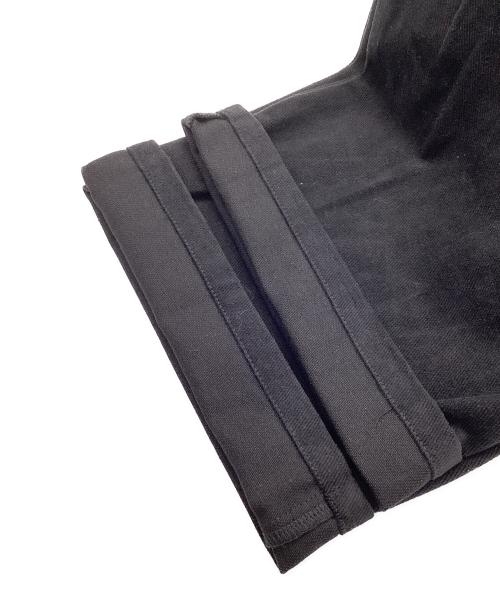 GIUNON（ジウノン）GIUNON (ジウノン) drawstring cargo pants ブラックの古着・服飾アイテム