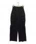 GIUNON（ジウノン）の古着「drawstring cargo pants」｜ブラック