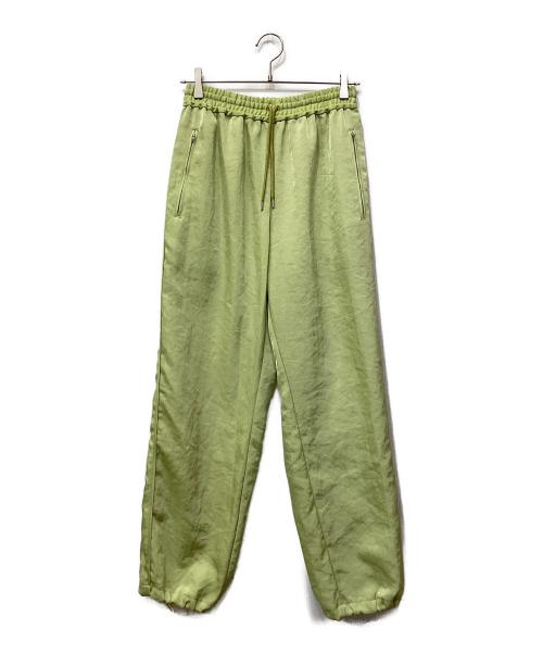 CLANE（クラネ）CLANE (クラネ) MODE JERSEY PANTS 黄緑 サイズ:1の古着・服飾アイテム