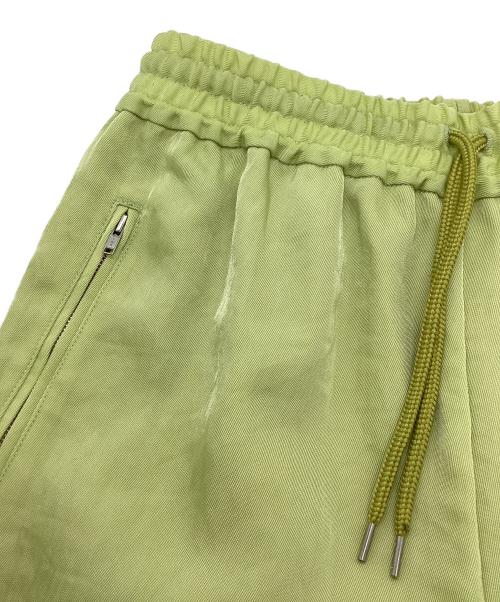 CLANE（クラネ）CLANE (クラネ) MODE JERSEY PANTS 黄緑 サイズ:1の古着・服飾アイテム