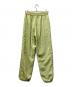 CLANE (クラネ) MODE JERSEY PANTS 黄緑 サイズ:1：8000円