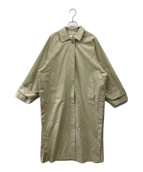 Le L'ESSENCE（ル・エサーンス）Le L'ESSENCE (ル・エサーンス) ステンカラーコート ベージュ サイズ:Fの古着・服飾アイテム