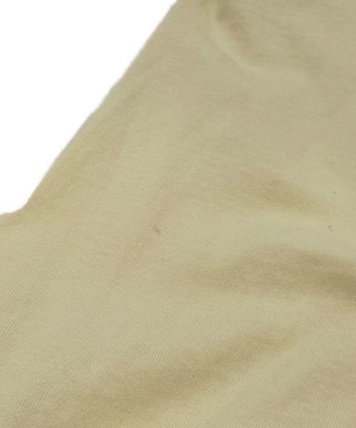 Blue（ブルー）Blue (ブルー) ハーフジップカットソー イエロー サイズ:SIZELの古着・服飾アイテム