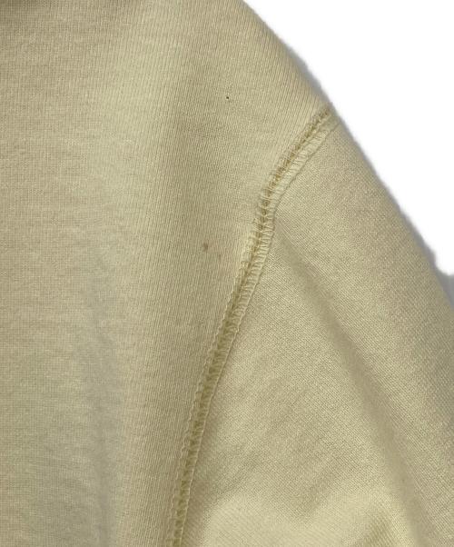 Blue（ブルー）Blue (ブルー) ハーフジップカットソー イエロー サイズ:SIZELの古着・服飾アイテム