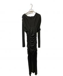melt the lady（メルトザレディ）の古着「leg sheer dress」｜ブラック