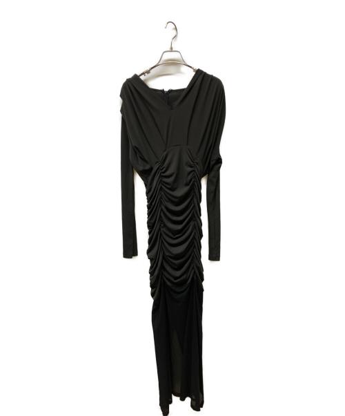melt the lady（メルトザレディ）melt the lady (メルトザレディ) leg sheer dress ブラック サイズ:SIZE FREEの古着・服飾アイテム