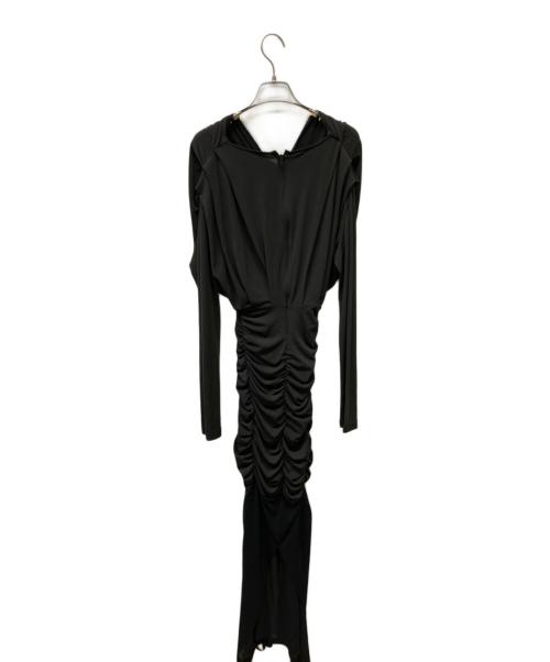 melt the lady（メルトザレディ）melt the lady (メルトザレディ) leg sheer dress ブラック サイズ:SIZE FREEの古着・服飾アイテム