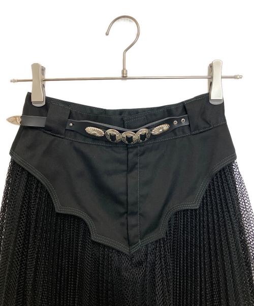 TOGA ARCHIVES（トーガアーカイブス）TOGA ARCHIVES (トーガアーカイブス) Dickies (ディッキーズ) Pleated skirt Dickies SP ブラック サイズ:34の古着・服飾アイテム