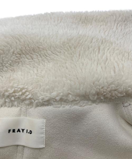 FRAY ID（フレイ アイディー）FRAY ID (フレイ アイディー) ビックカラーボンバージャケット アイボリー サイズ:Freeの古着・服飾アイテム