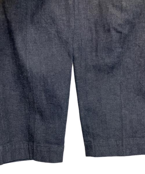 45R（フォーティファイブ・アール）45R (フォーティファイブ・アール) 麦比古ストレッチデニムのサブリナスラックス インディゴ サイズ:3の古着・服飾アイテム