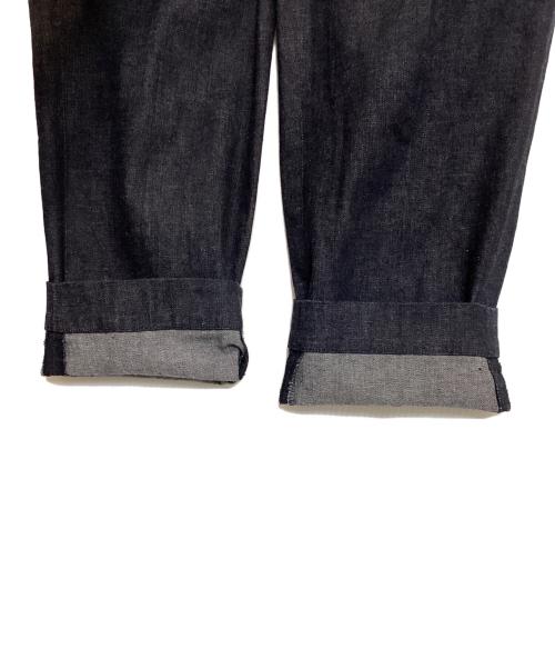 45R（フォーティファイブ・アール）45R (フォーティファイブ・アール) 麦比古ストレッチデニムのサブリナスラックス インディゴ サイズ:3の古着・服飾アイテム