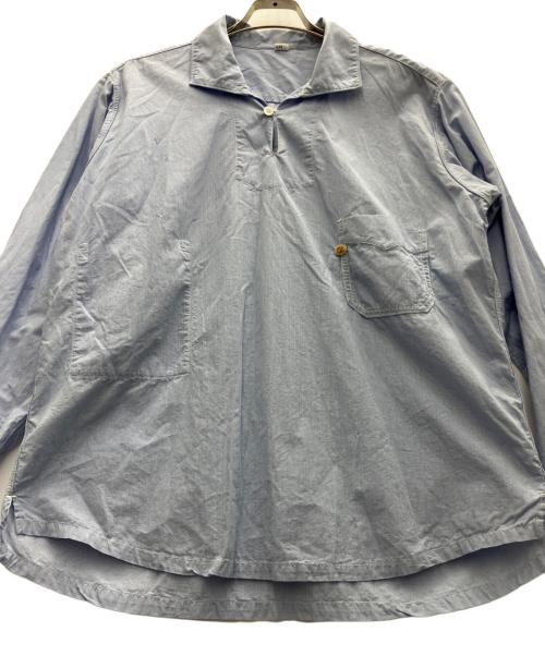 45R（フォーティファイブ・アール）45R (フォーティファイブ・アール) 先染めダンプの908オーシャンプル ブルー サイズ:SIZE3の古着・服飾アイテム