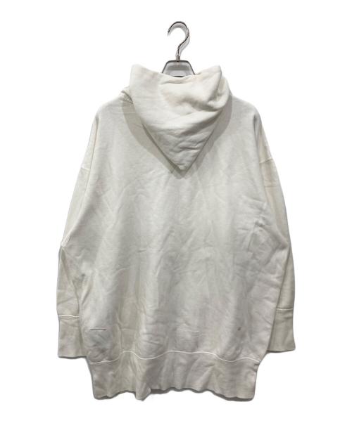 45R（フォーティファイブ・アール）45R (フォーティファイブ・アール) ジップ裏毛の908フーディ オフホワイト サイズ:9.8の古着・服飾アイテム