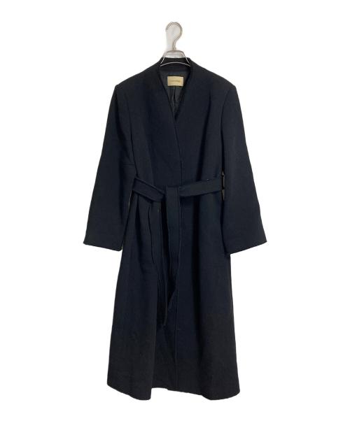 Curensology（カレンソロジー）Curensology (カレンソロジー) オーラロングコート ブラック サイズ:FREEの古着・服飾アイテム